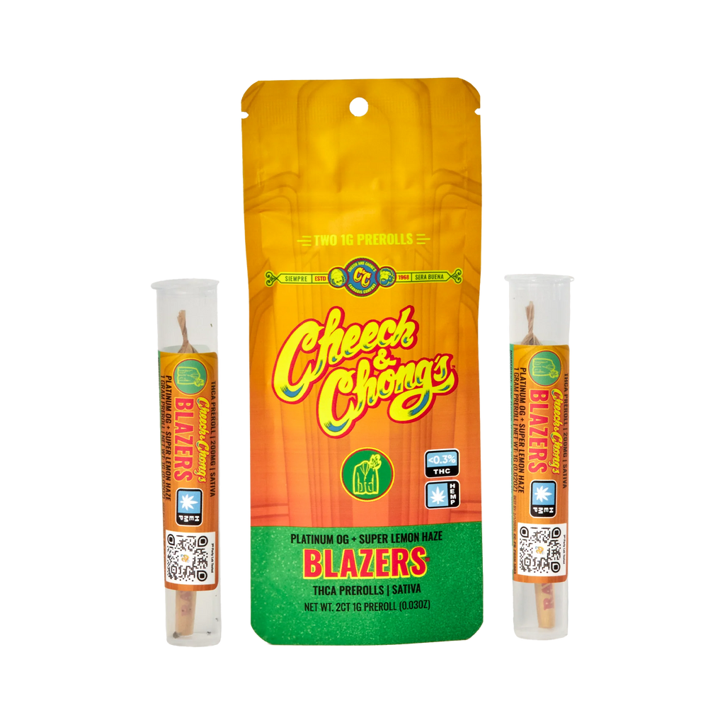 Cheech and Chongs Blazers – 2x1 gram Prerolls