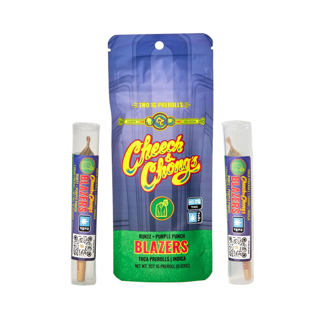 Cheech and Chongs Blazers – 2x1 gram Prerolls