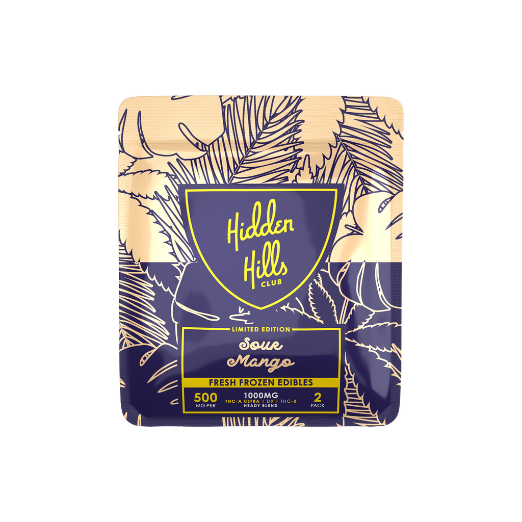 Hidden Hills - Fresh Frozen Edibles - 2x500mg
