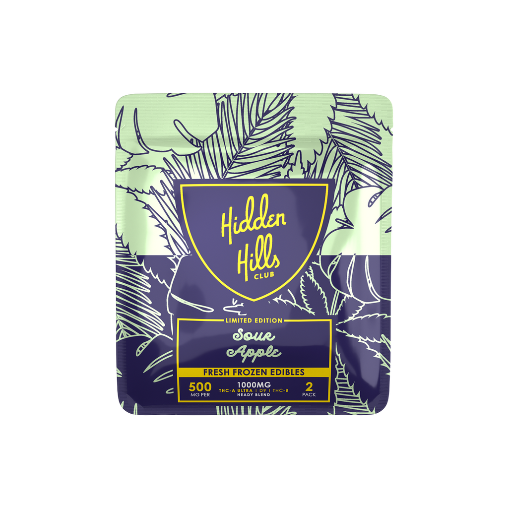 Hidden Hills - Fresh Frozen Edibles - 2x500mg