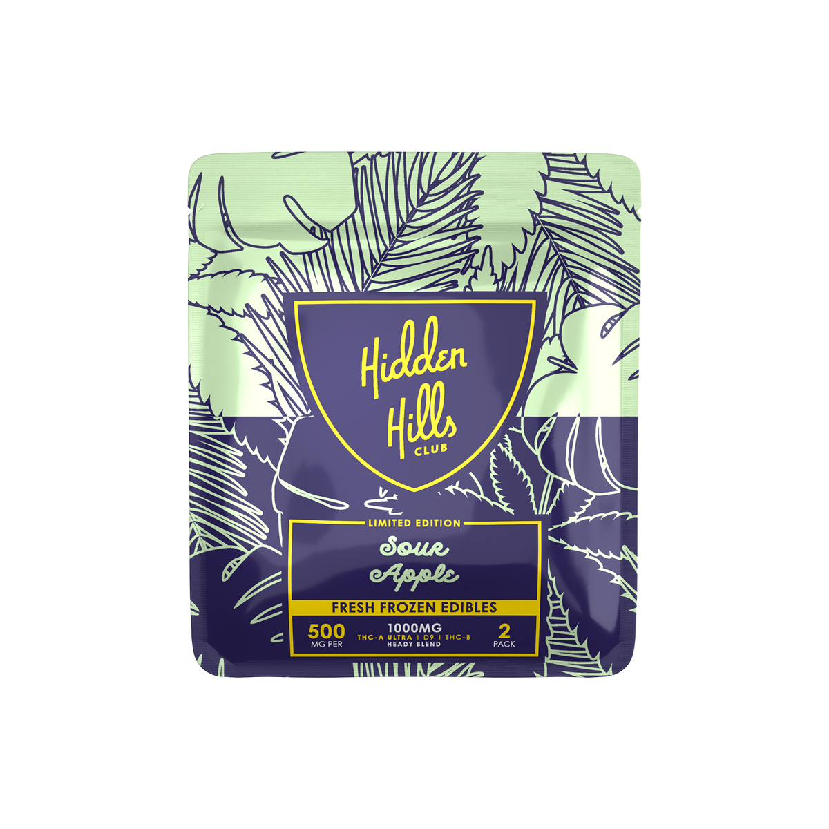 Hidden Hills - Fresh Frozen Edibles - 2x500mg