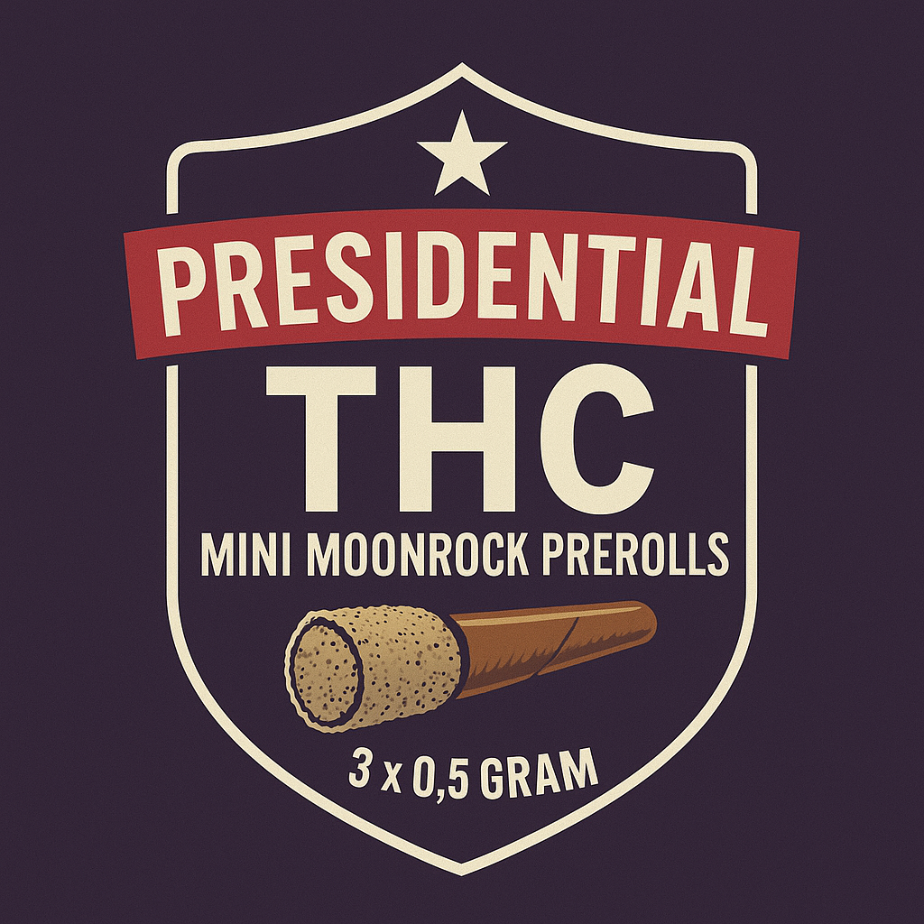Presidential THCa Moonrock Preroll 3x.5 gram
