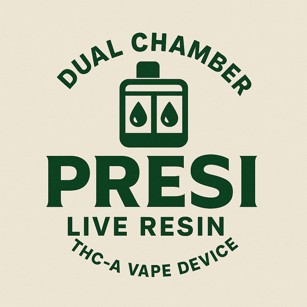 Presi THCa Dual Chamber 2 Gram disposable - LIVE RESIN