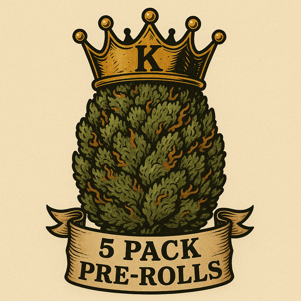 K 5 Pk THCa Infused 5 x 0.7 g Prerolls
